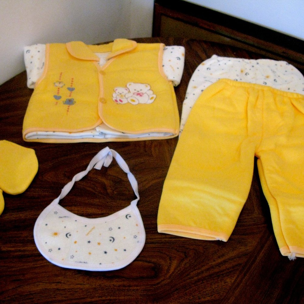 Brand New 6 Pcs Baby Girl Clothes